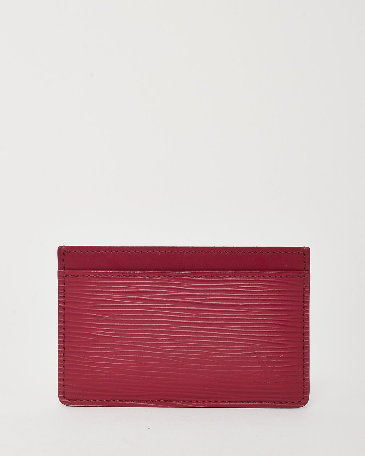 Louis Vuitton Framboise Fuchsia Epi Leather Card Holder