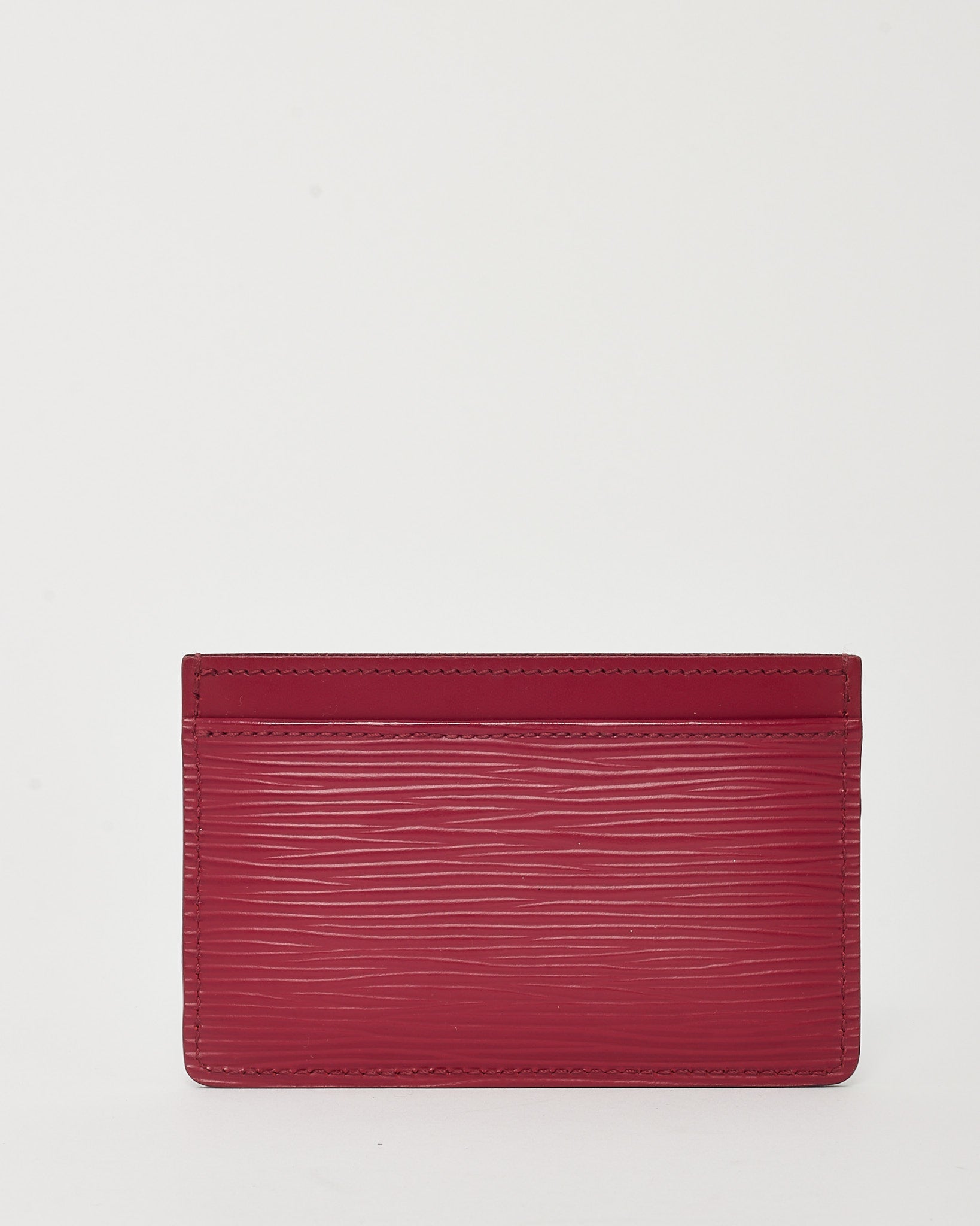 Louis Vuitton Framboise Fuchsia Epi Leather Card Holder