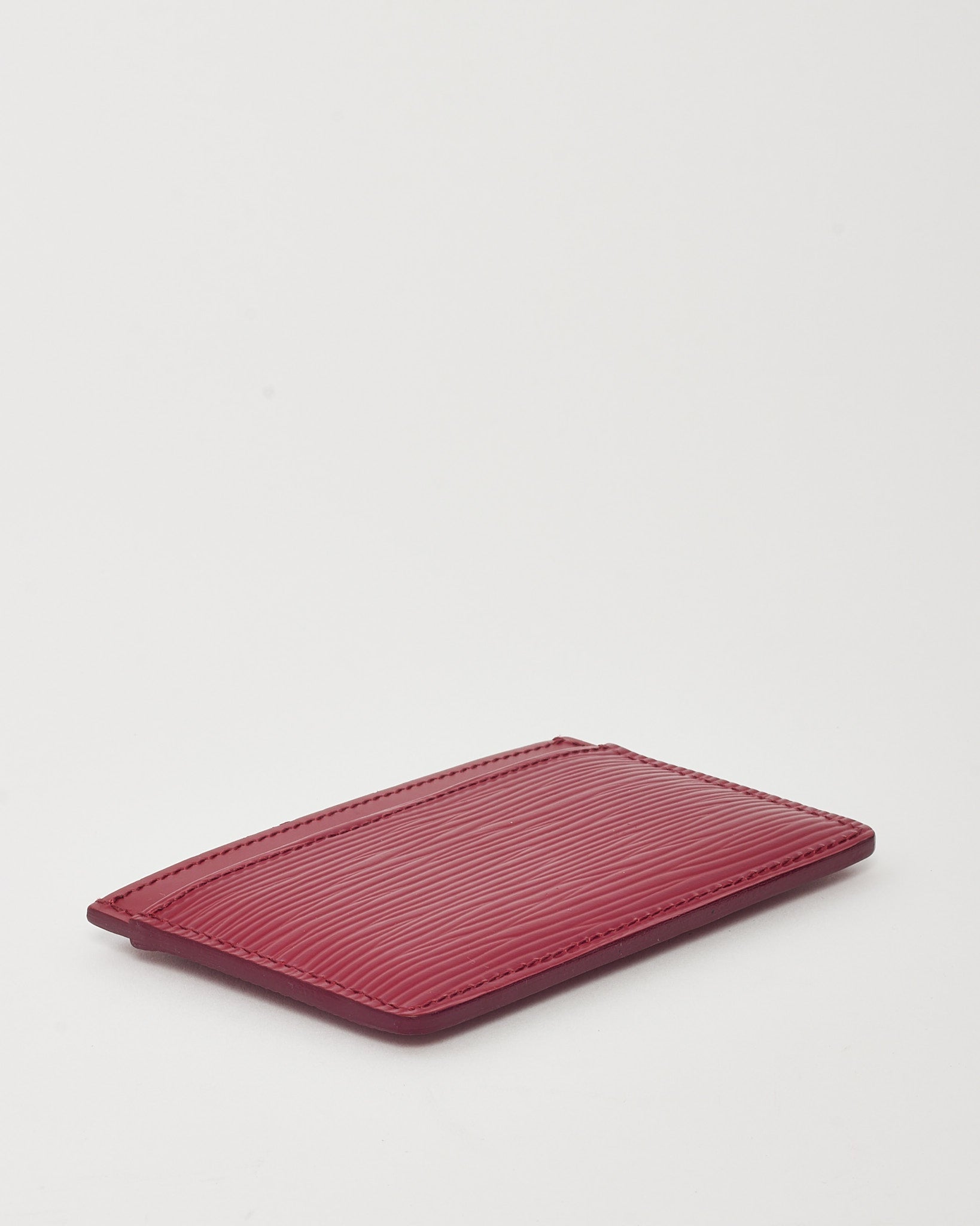 Louis Vuitton Framboise Fuchsia Epi Leather Card Holder