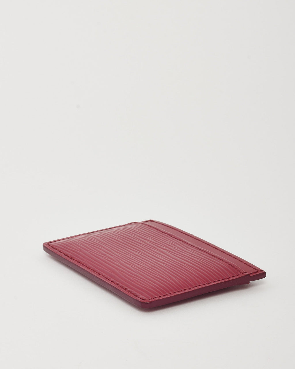 Louis Vuitton Framboise Fuchsia Epi Leather Card Holder