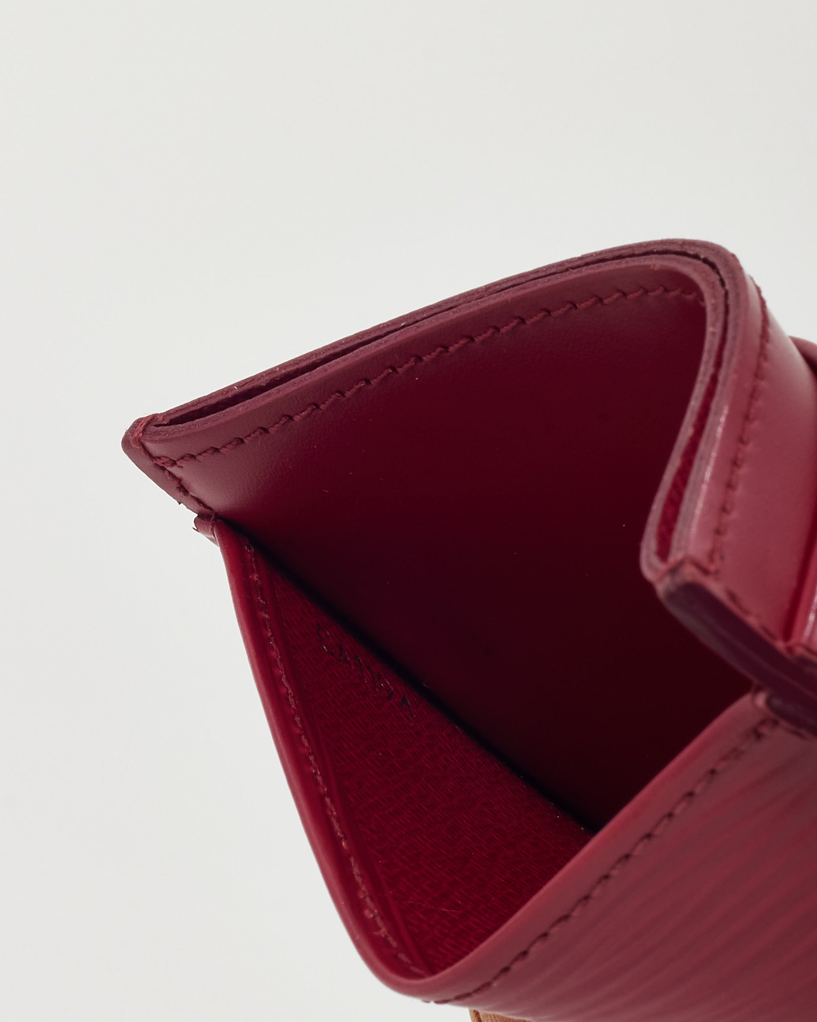 Louis Vuitton Framboise Fuchsia Epi Leather Card Holder