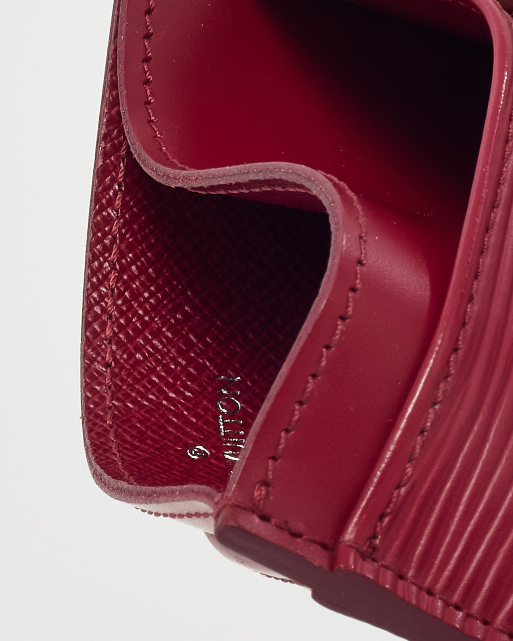 Louis Vuitton Framboise Fuchsia Epi Leather Card Holder