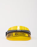 Dior Yellow Perspex and Black/White Dior Logo Cotton-Blend Jacquard DiorClub Visor