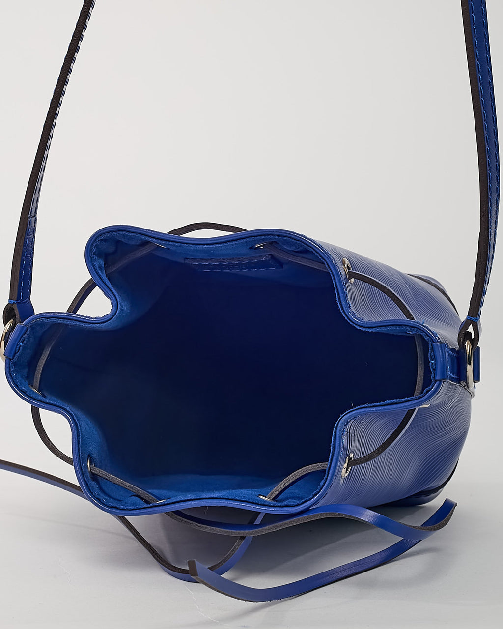Louis Vuitton Blue Epi Leather Nano Noé Shoulder Bag