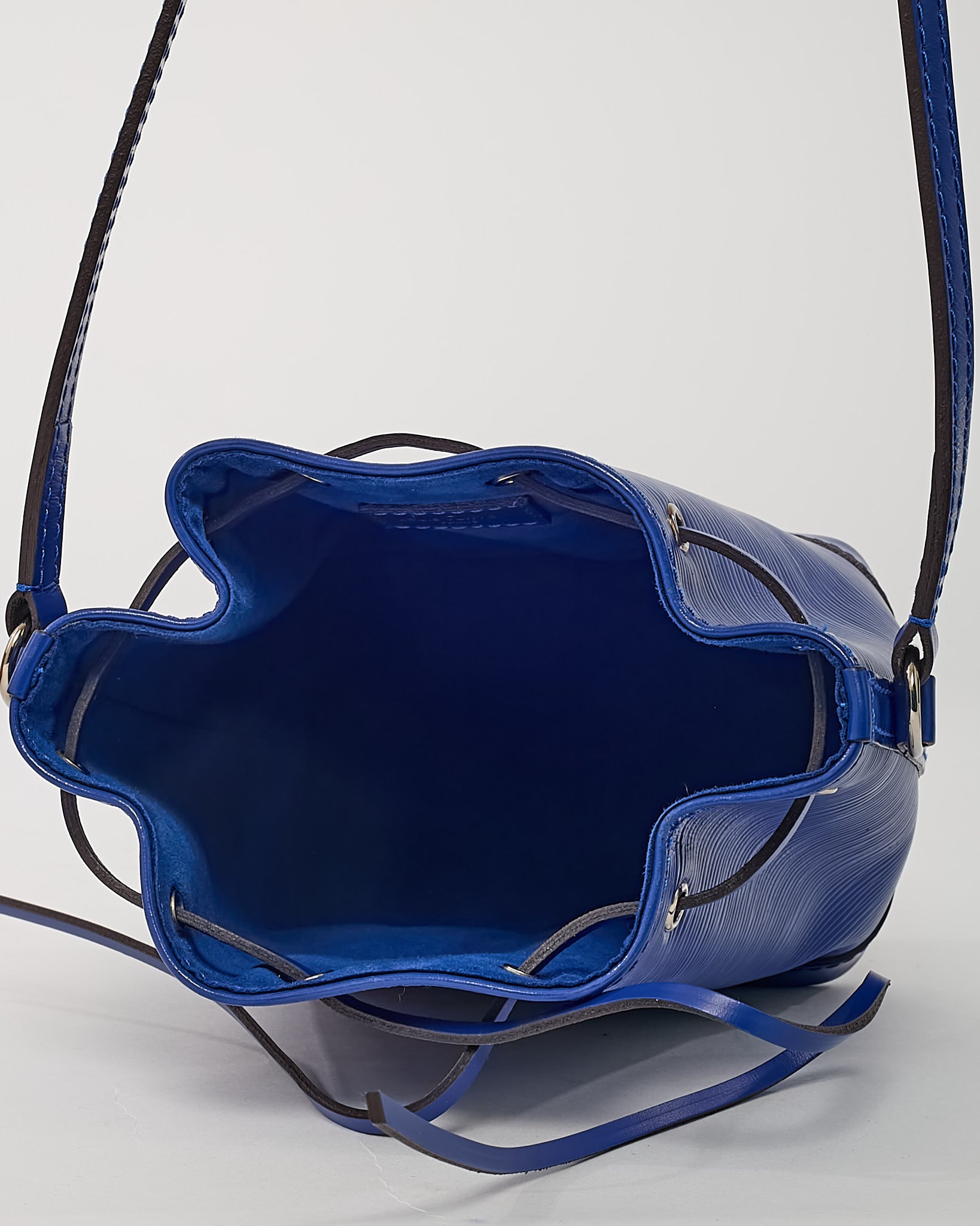 Louis Vuitton Blue Epi Leather Nano Noé Shoulder Bag