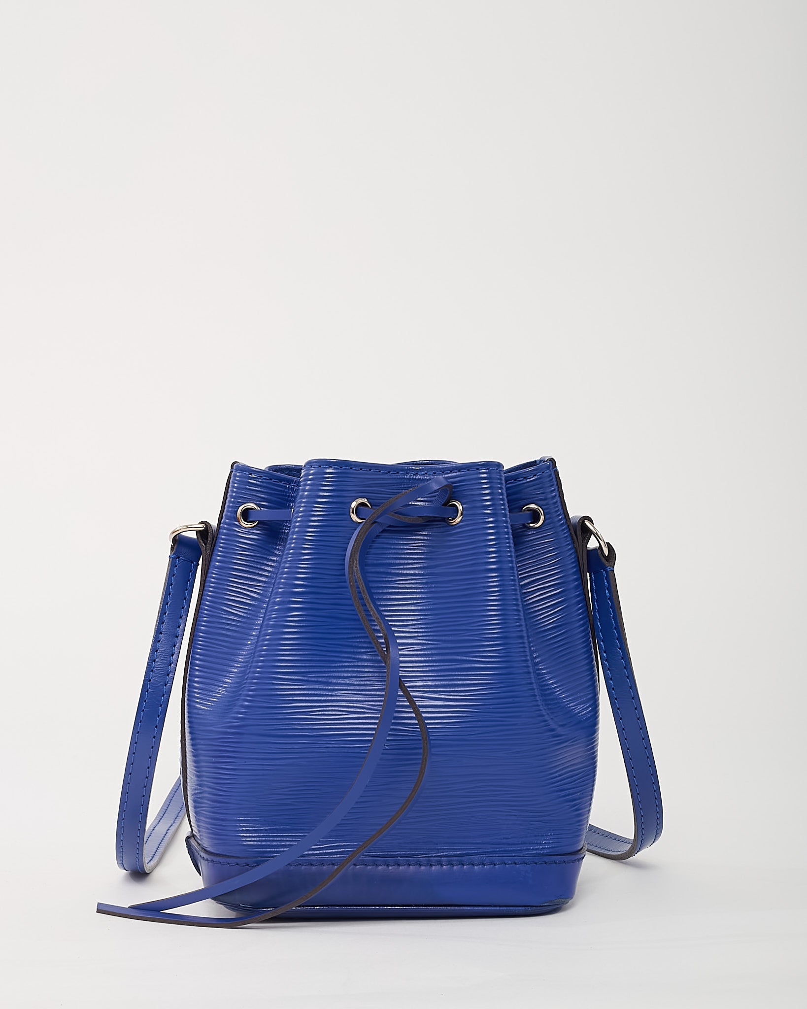 Louis Vuitton Blue Epi Leather Nano Noé Shoulder Bag