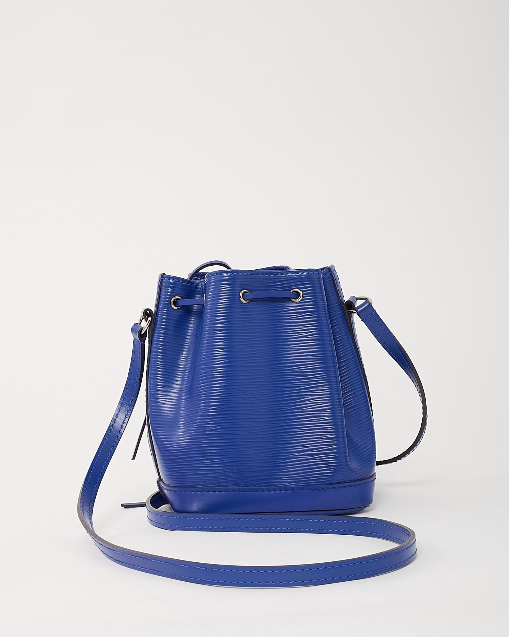 Louis Vuitton Blue Epi Leather Nano Noé Shoulder Bag