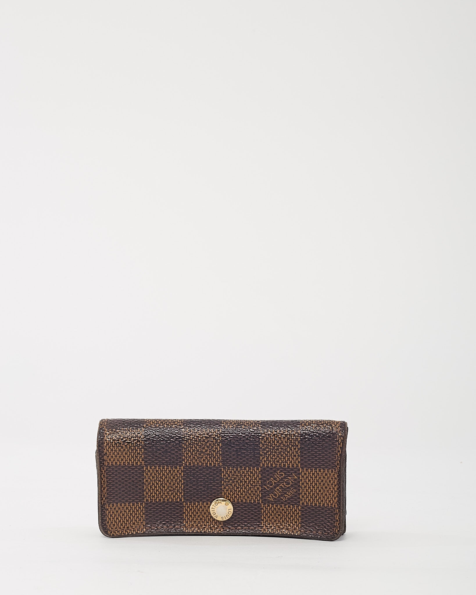 Louis Vuitton Damier Ebene Coated Canvas 4 Key Holder