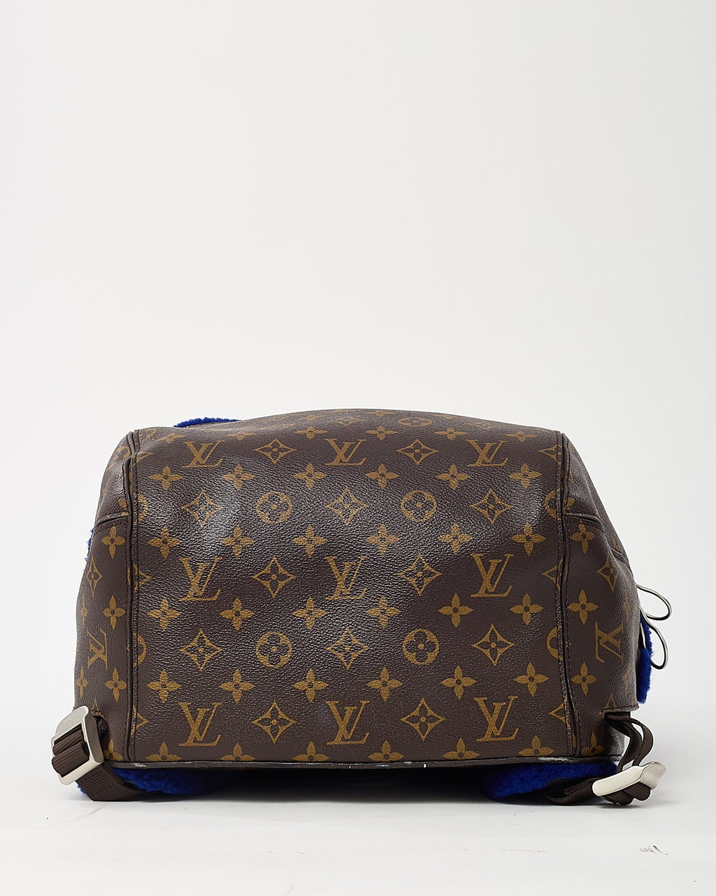 Louis Vuitton Limited Edition Monogram Blue Fleece Pack Marc Newson Backpack