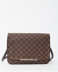 Louis Vuitton Damier Ebene Canvas Hoxton GM Crossbody Bag