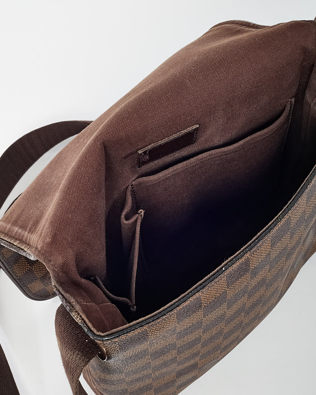 Louis Vuitton Brown Damier Ebene Coated Canvas Brooklyn PM Crossbody Bag