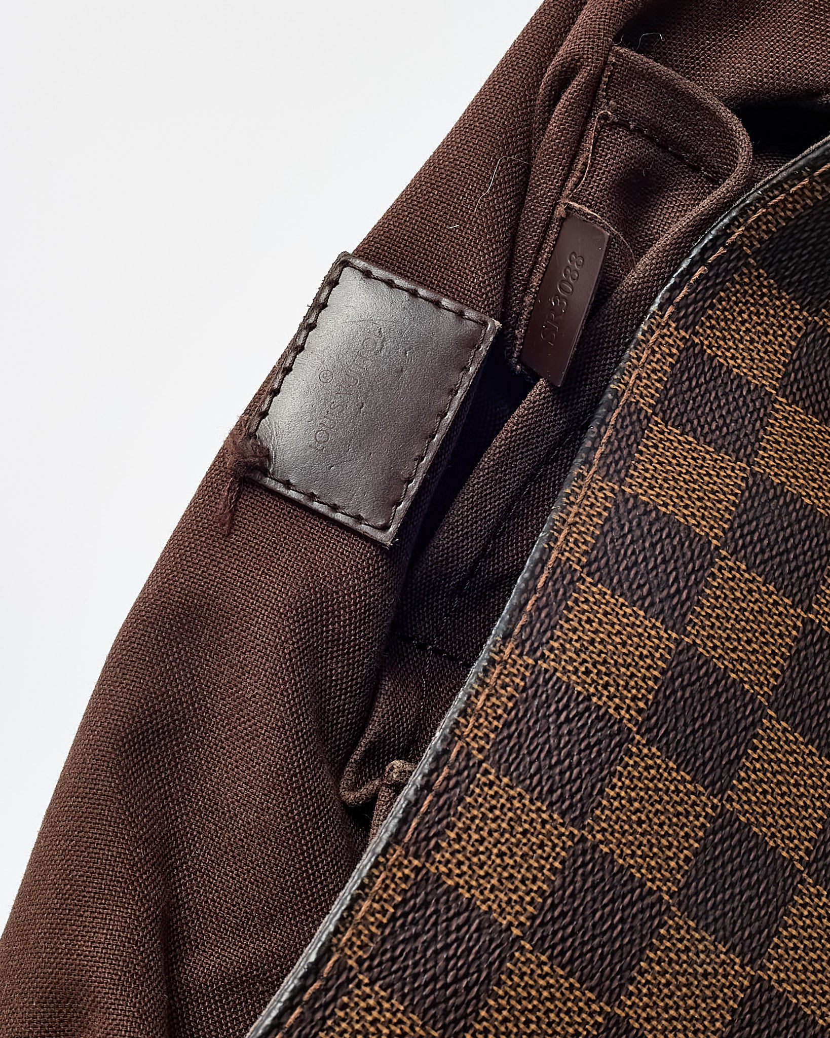Louis Vuitton Brown Damier Ebene Coated Canvas Brooklyn PM Crossbody Bag