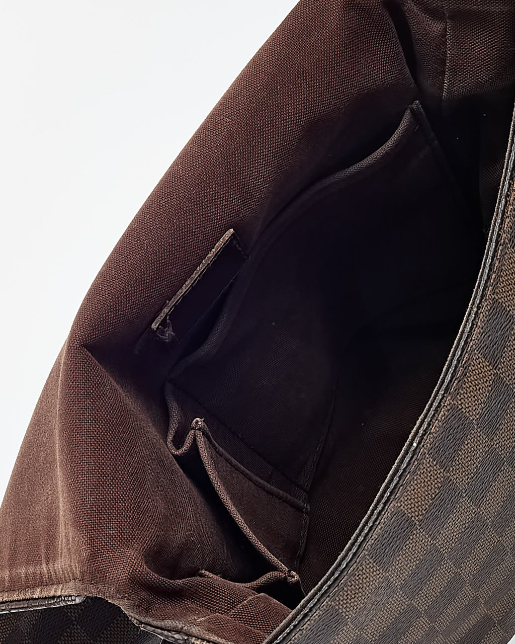 Louis Vuitton Brown Damier Ebene Coated Canvas Brooklyn PM Crossbody Bag