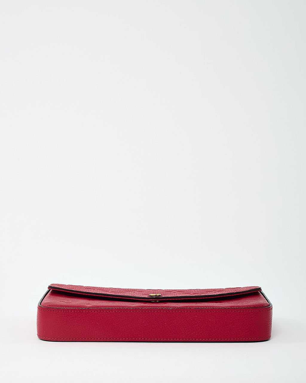 Louis Vuitton Red Monogram Empreinte Leather Felicie Pochette Crossbody Bag