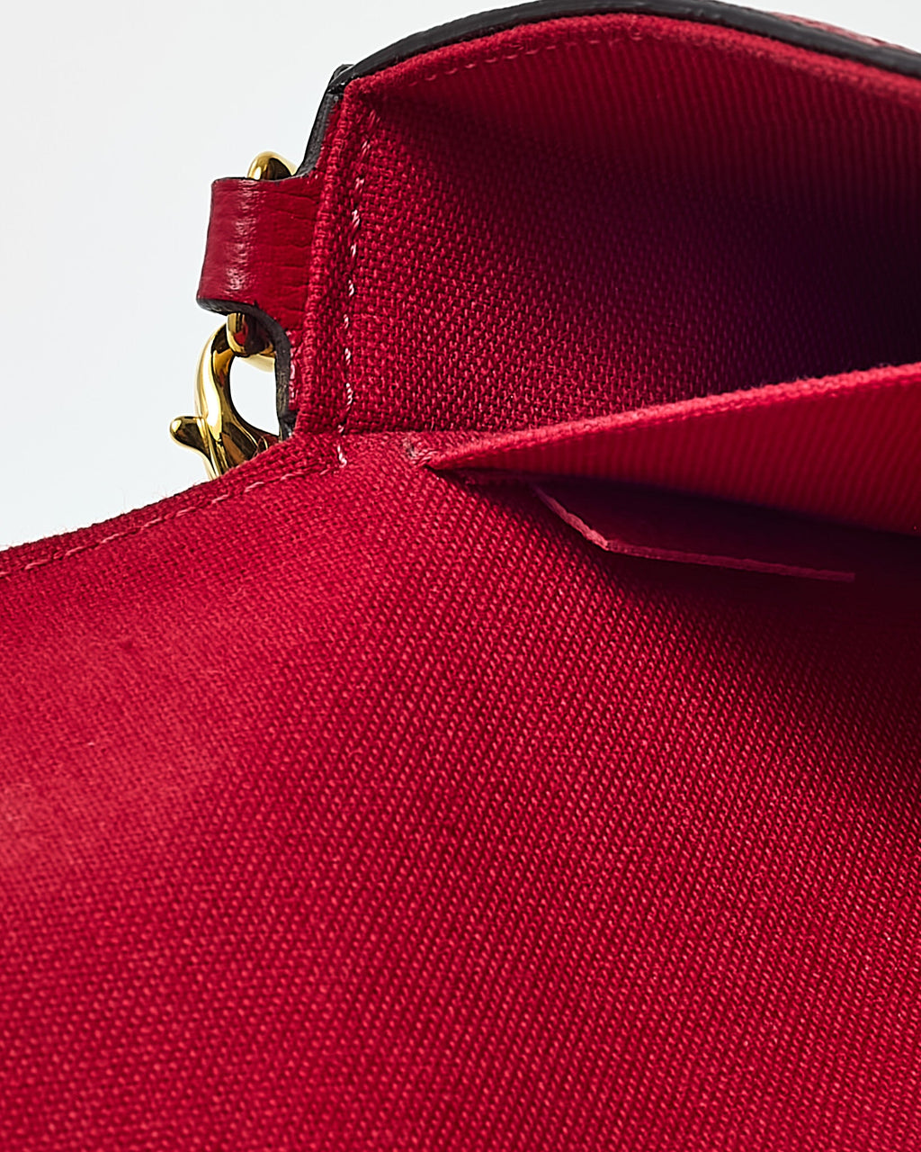 Louis Vuitton Red Monogram Empreinte Leather Felicie Pochette Crossbody Bag