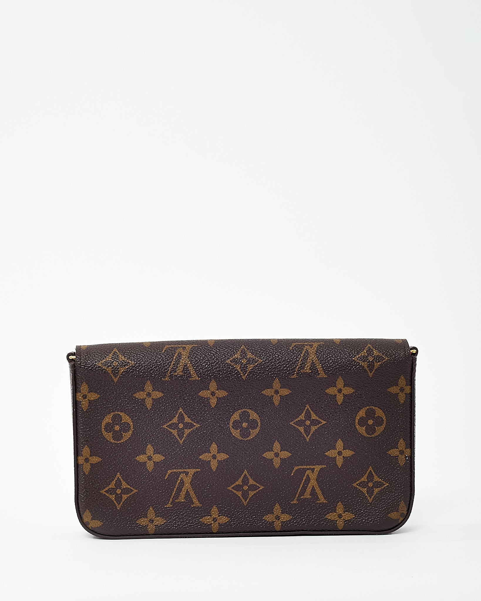 Louis Vuitton Monogram Coated Canvas Felicie Pochette Crossbody Bag
