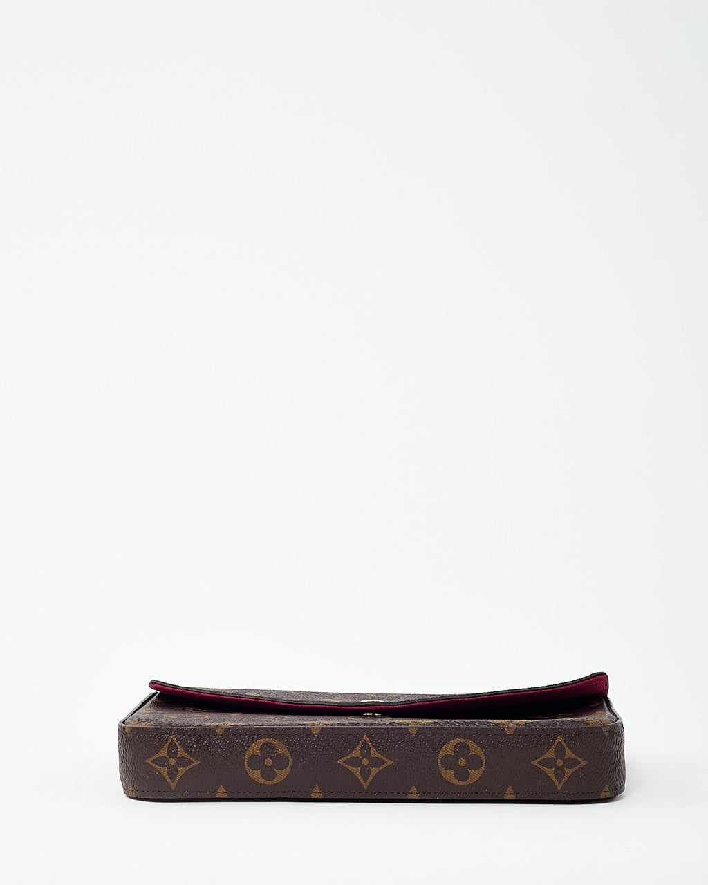 Louis Vuitton Monogram Coated Canvas Felicie Pochette Crossbody Bag