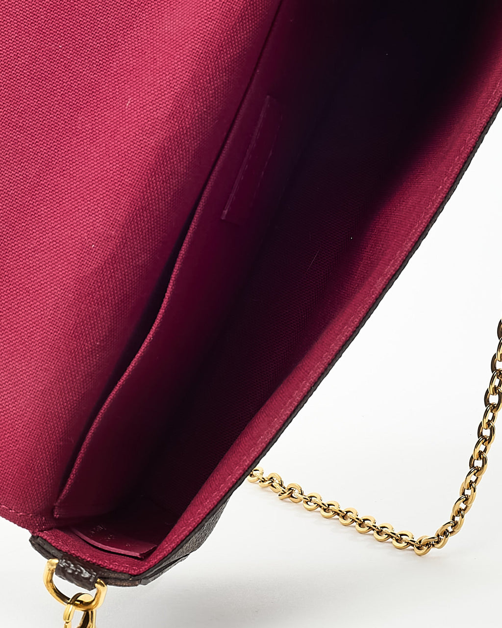 Louis Vuitton Monogram Coated Canvas Felicie Pochette Crossbody Bag