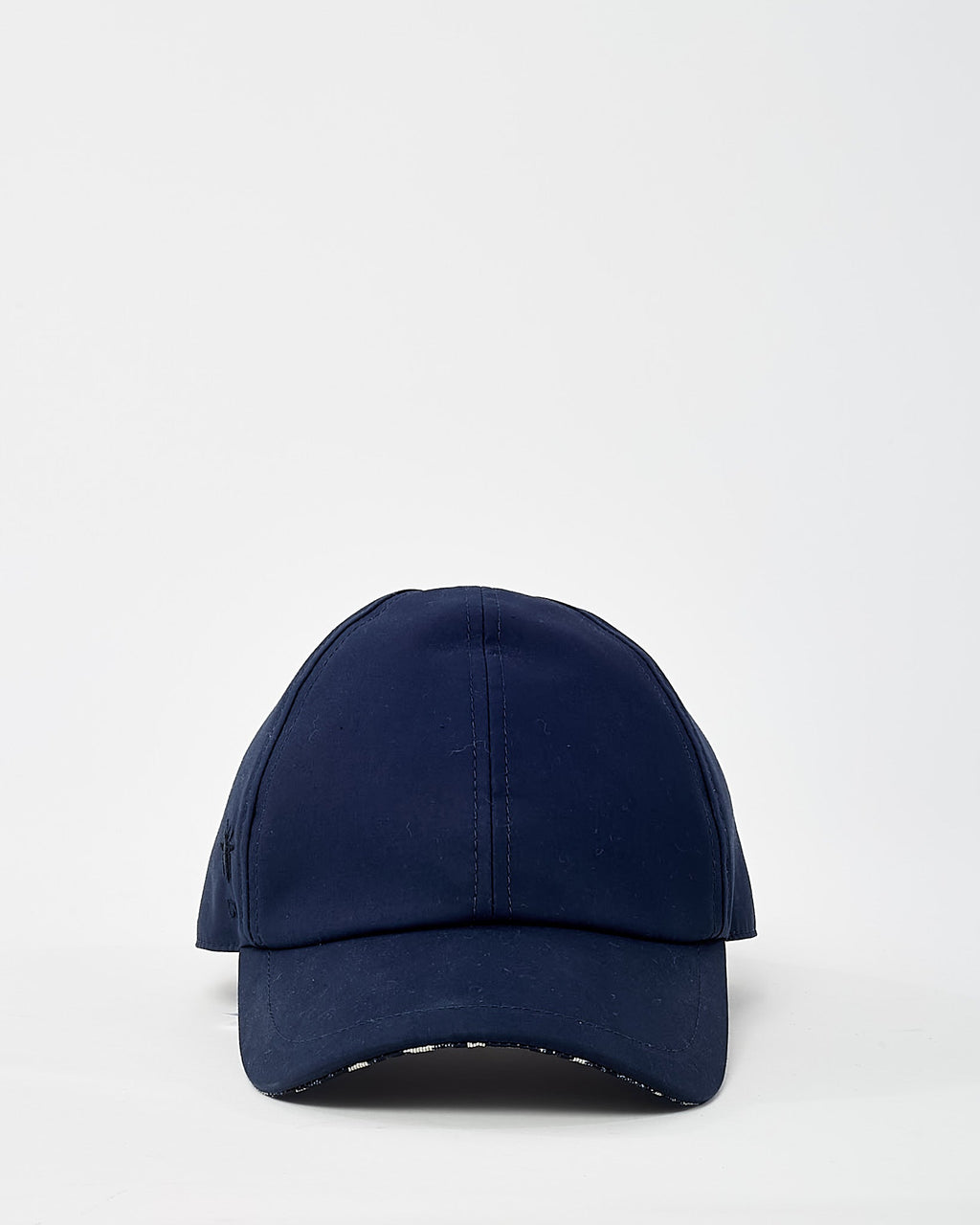 Dior Navy Blue Cotton/Poly Bee Embroidered Baseball Cap - 58
