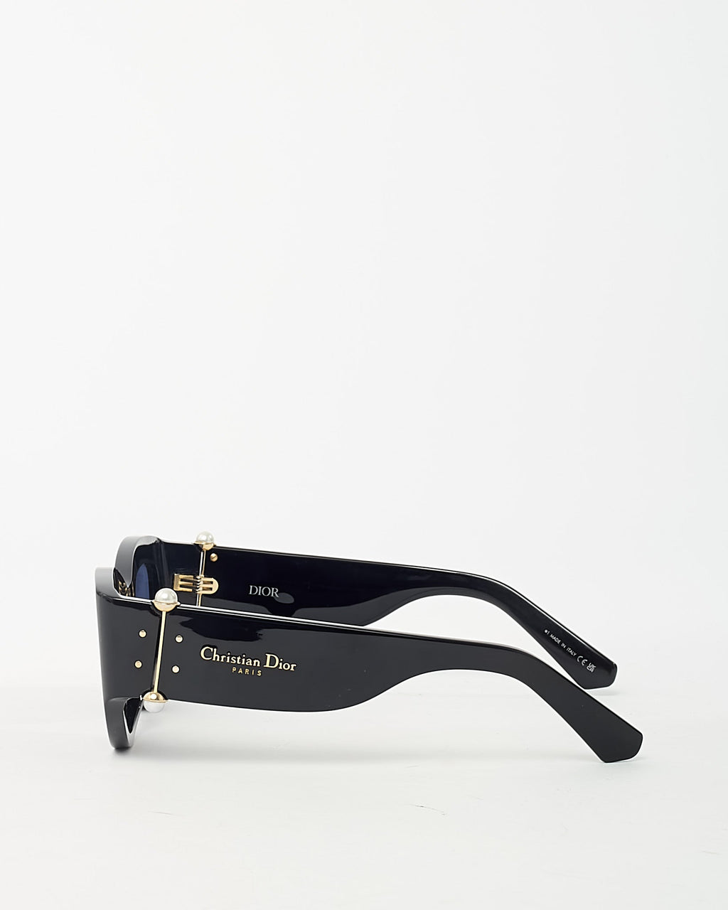 Dior Black Acetate DiorTribales B1I Cat-Eye Sunglasses