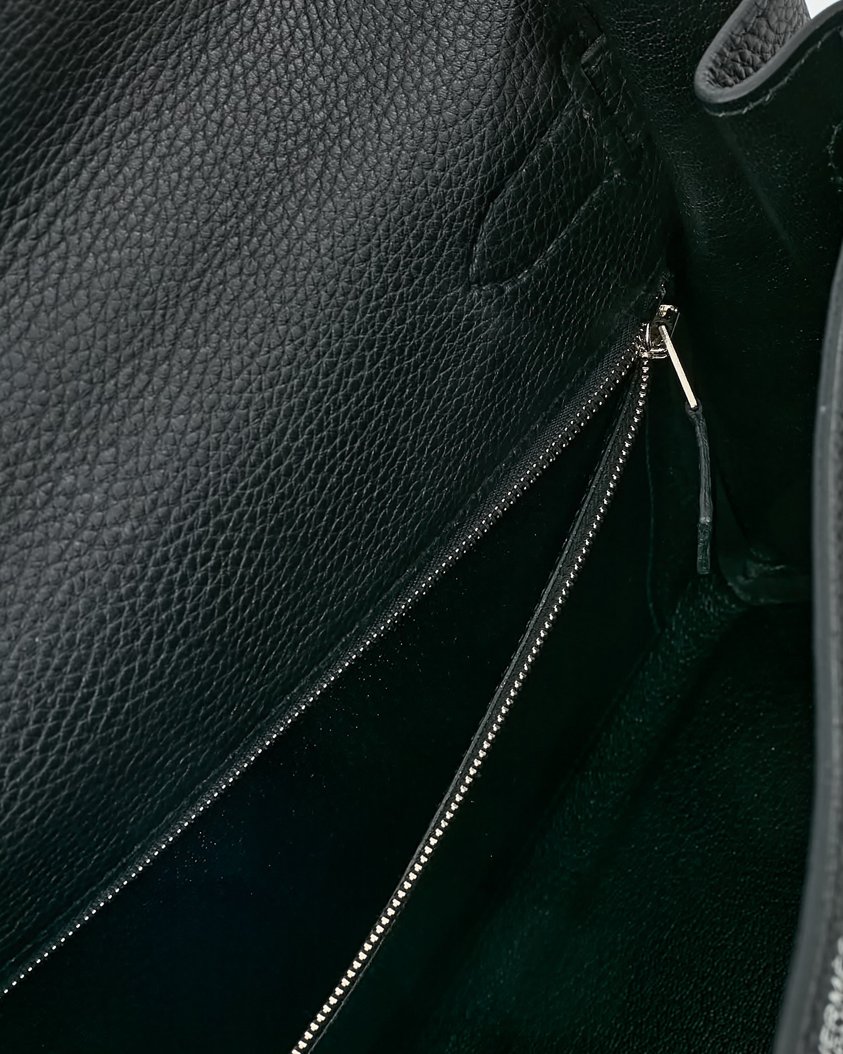 Hermès Black Togo Leather Kelly Retourne 32 Handbag PHW