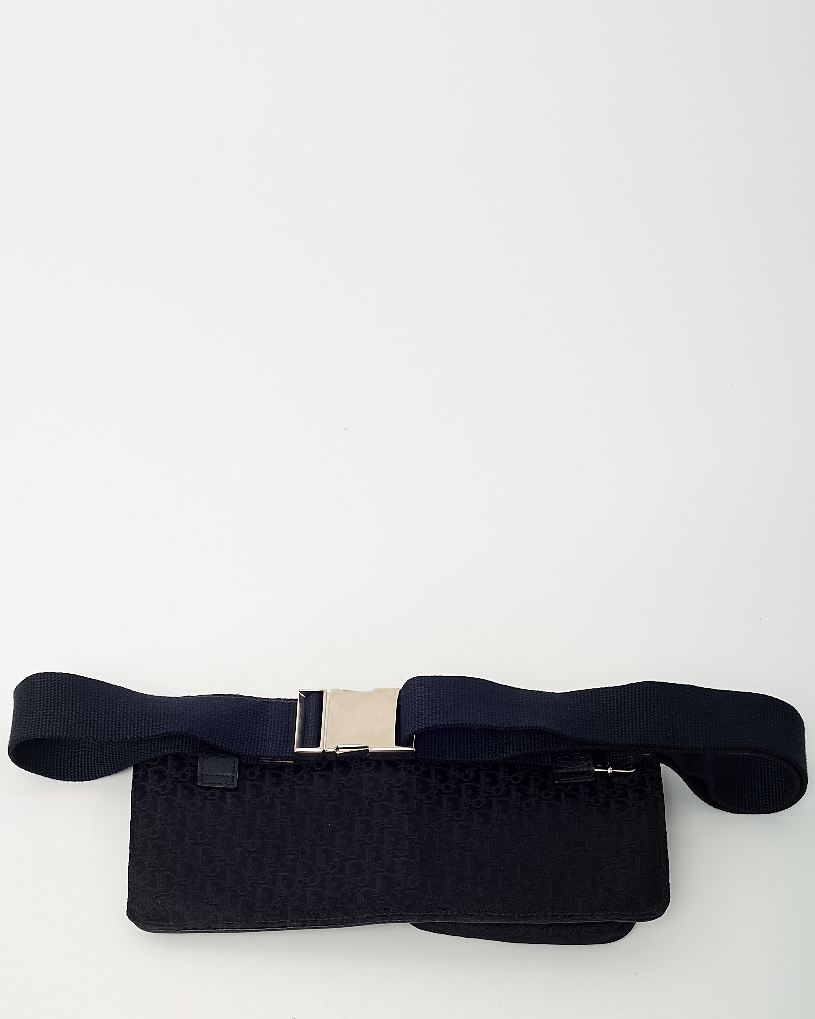 Dior Black Monogram Diorrisimo Trotter Canvas Street Chic Belt Bag