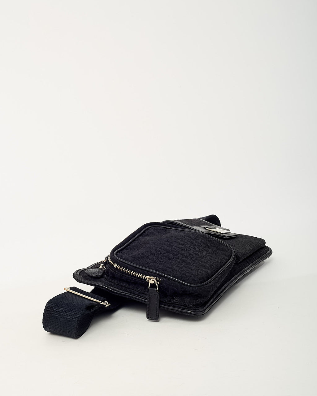 Dior Black Monogram Diorrisimo Trotter Canvas Street Chic Belt Bag