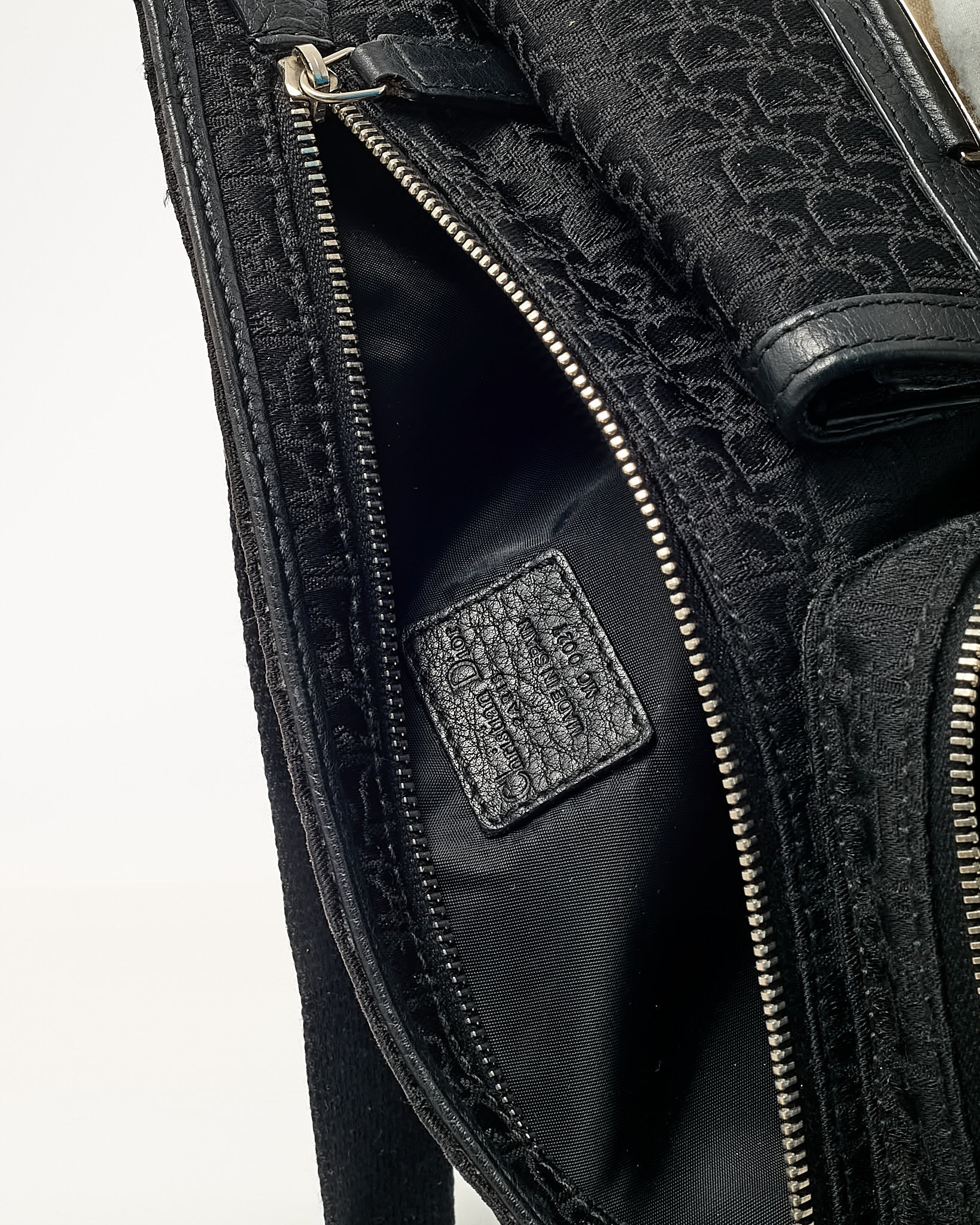 Dior Black Monogram Diorrisimo Trotter Canvas Street Chic Belt Bag