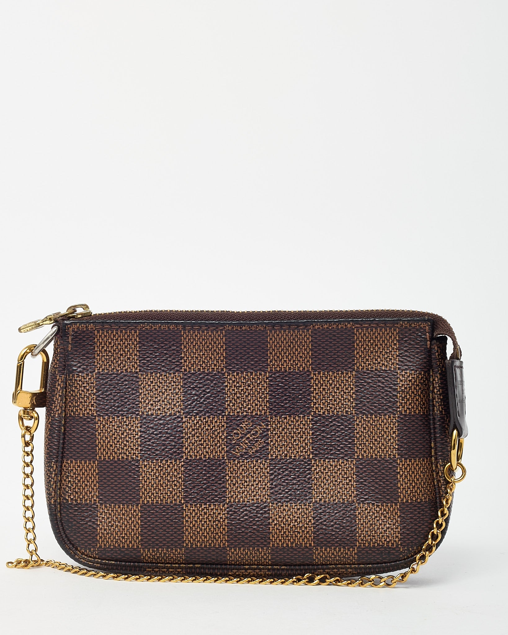 Louis Vuitton Damier Ebene Coated Canvas Mini Pochette Accessoires