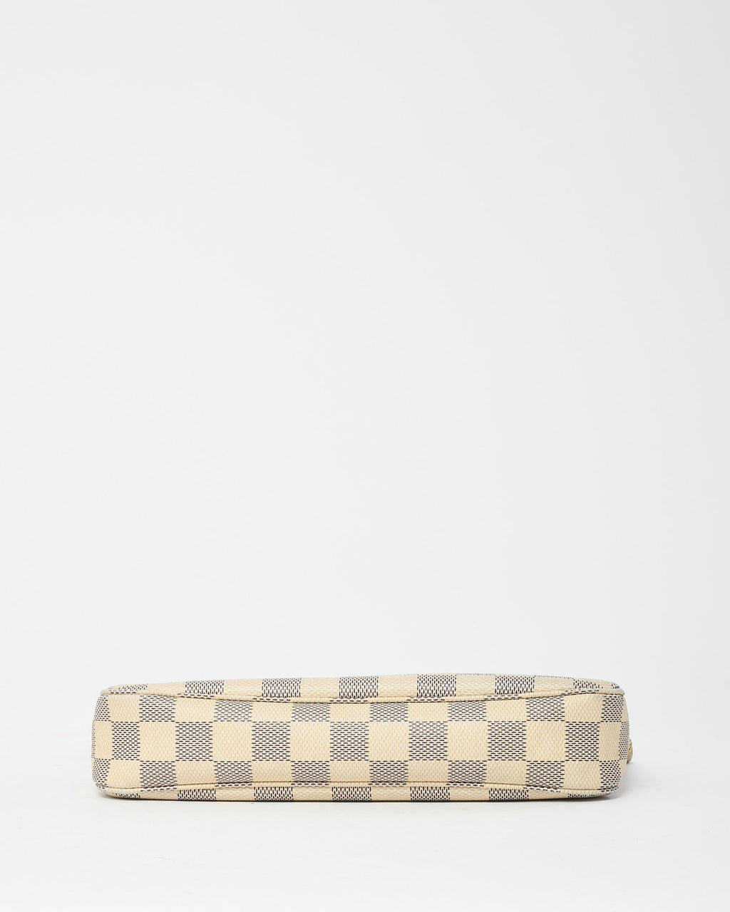 Louis Vuitton White Damier Azur Coated Canvas Pochette Accessoires Shoulder Bag