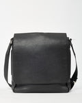 Louis Vuitton Black Taiga Leather Messenger Bag