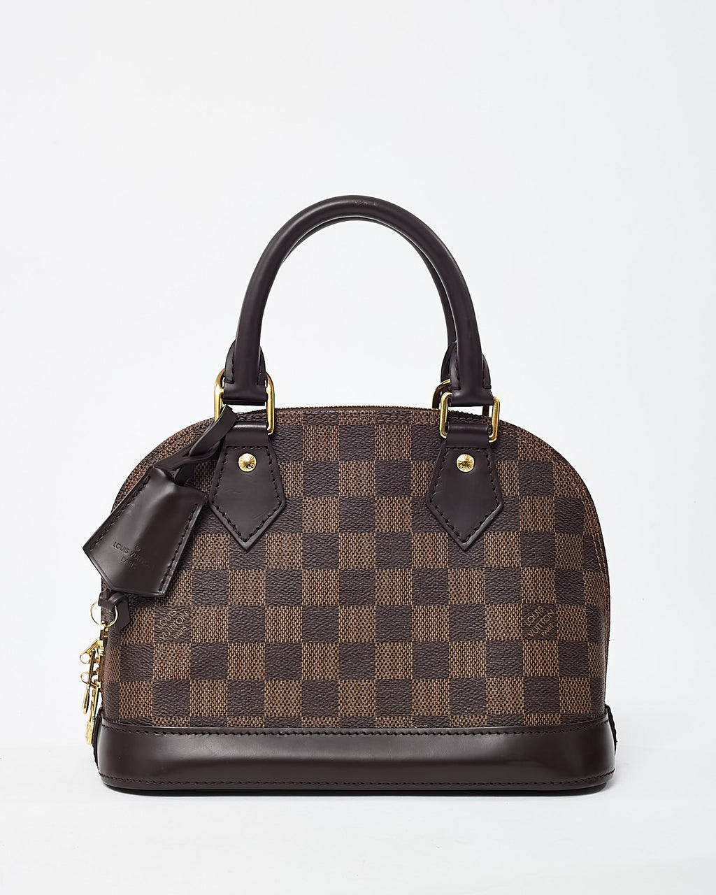 Louis Vuitton Damier Ebene Coated Canvas Alma BB Handbag