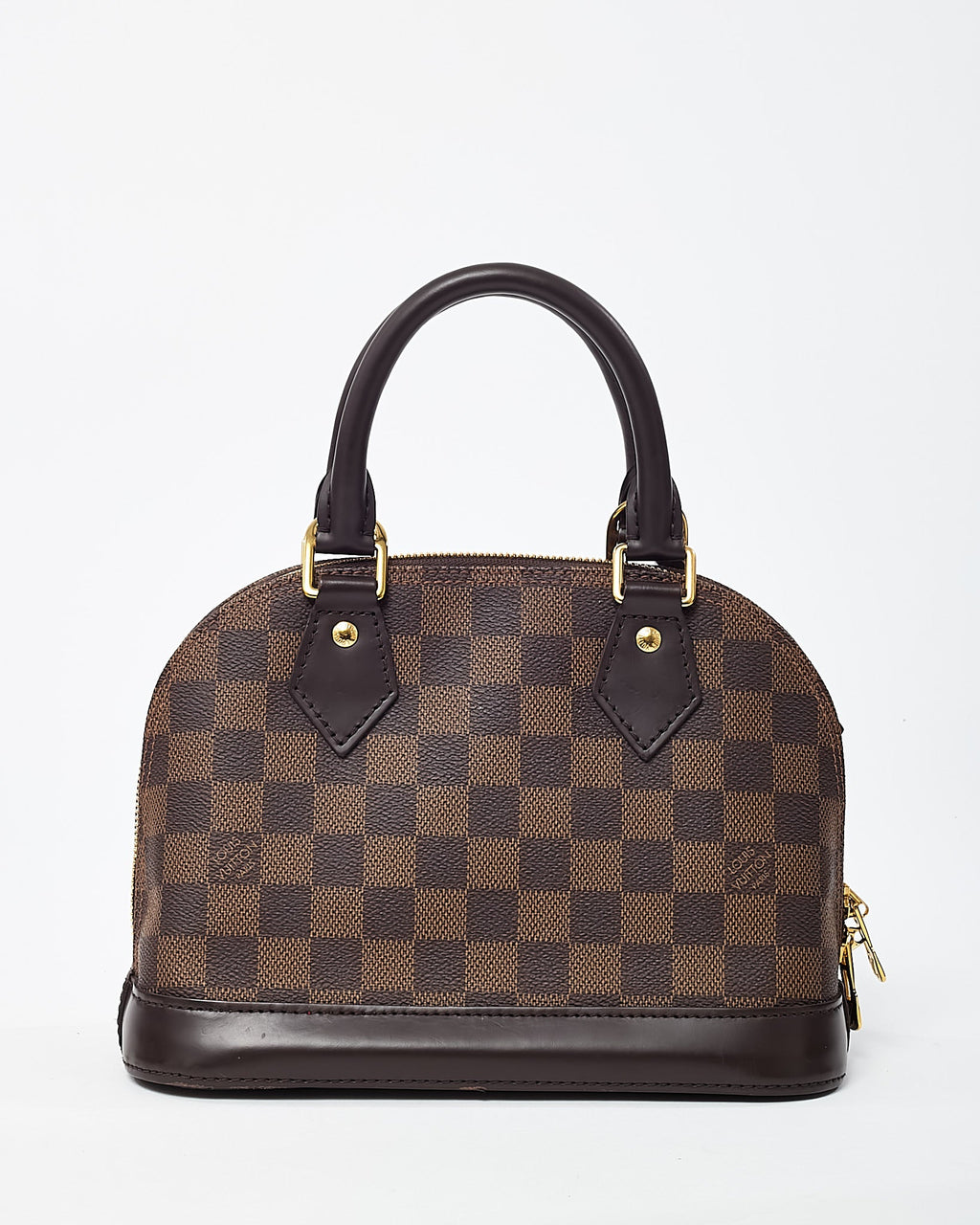 Louis Vuitton Damier Ebene Coated Canvas Alma BB Handbag