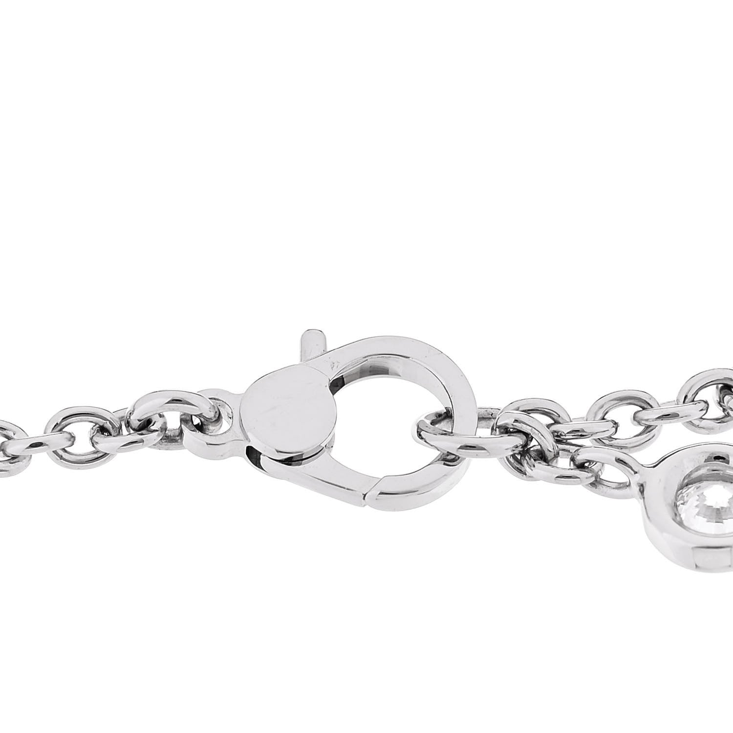 18K White Gold Diamond Finesse Bracelet SH