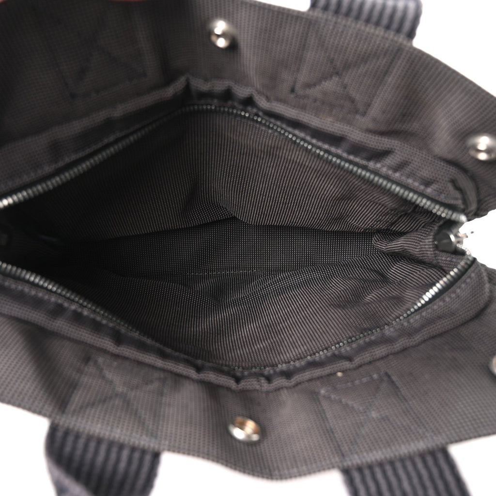 Canvas Herline PM Tote Grey