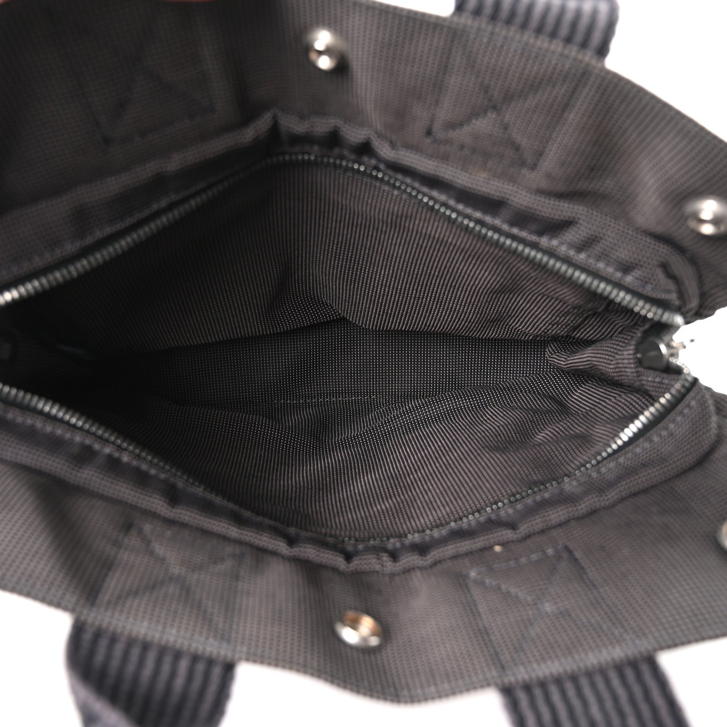 Canvas Herline PM Tote Grey