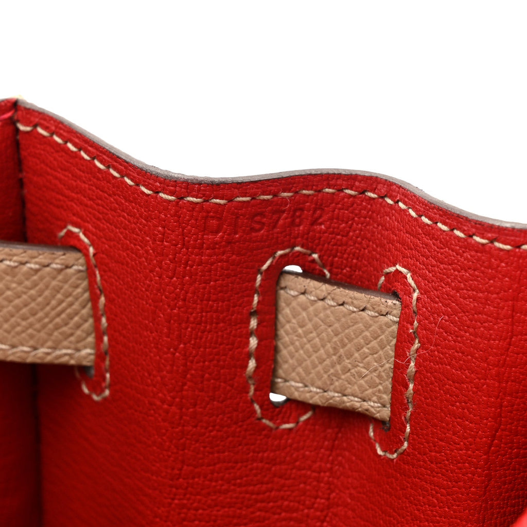Epsom Horseshoe Kelly Sellier 28 Rouge Casaque Trench
