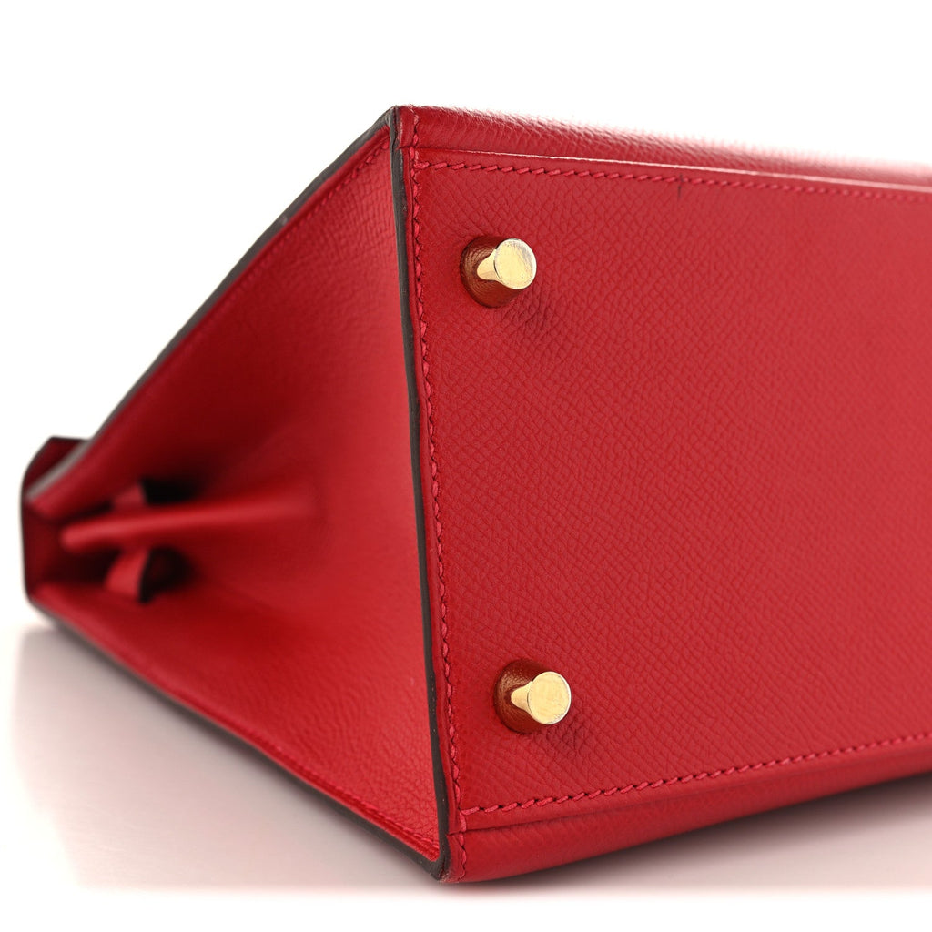 Epsom Kelly Sellier 28 Rouge Casaque