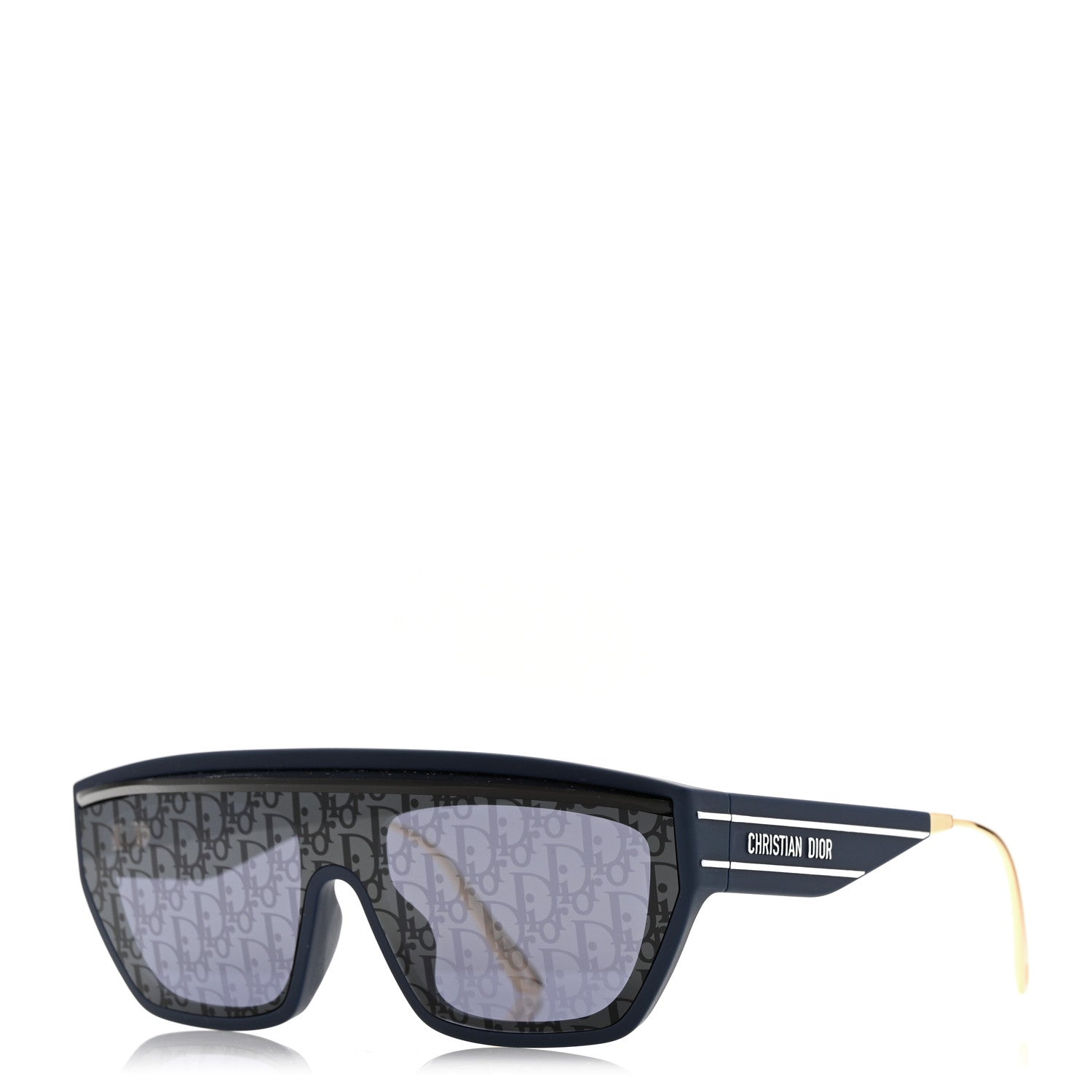 Oblique Diorclub M7U Mask Sunglasses Blue