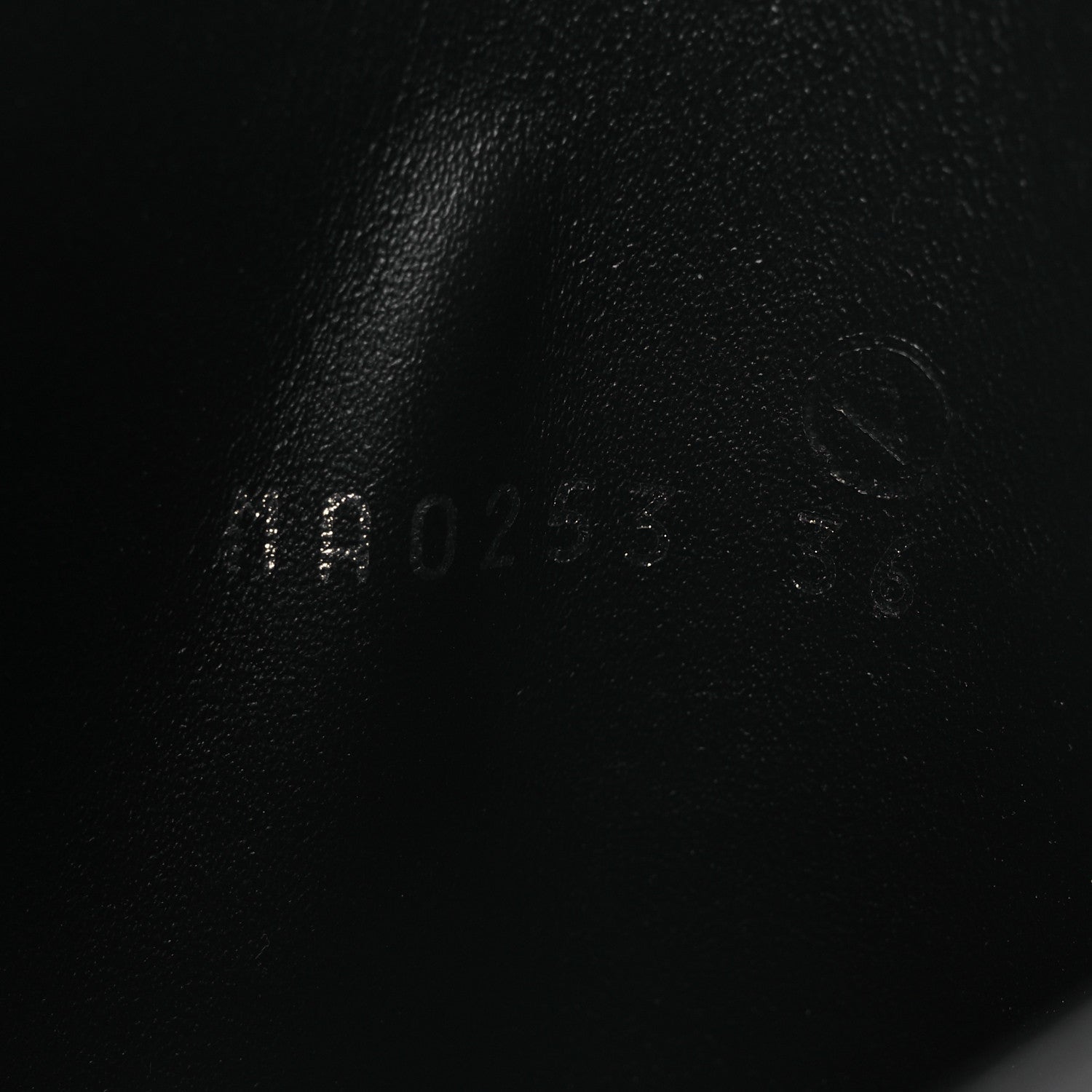 Calfskin Laureate Platform High Boots 36 Black