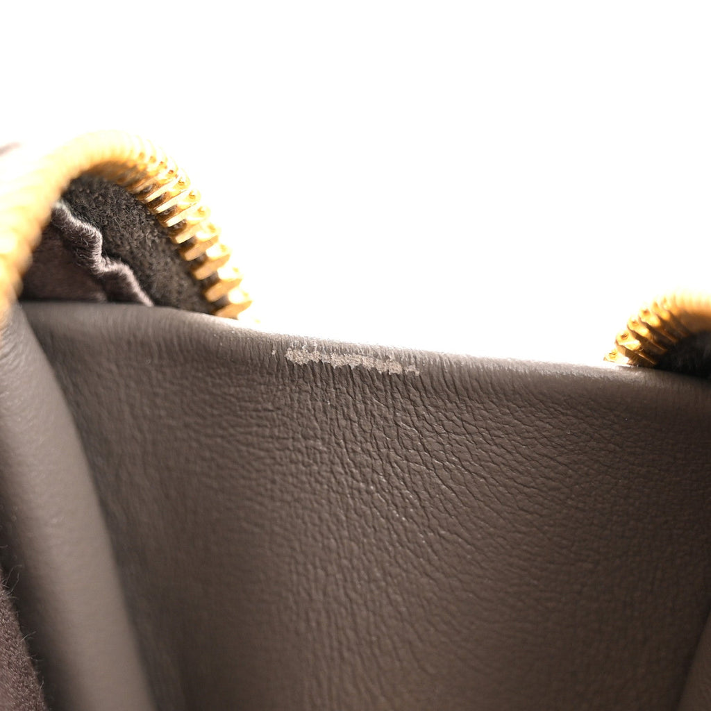 Calfskin Beau Micro Bag Argilla