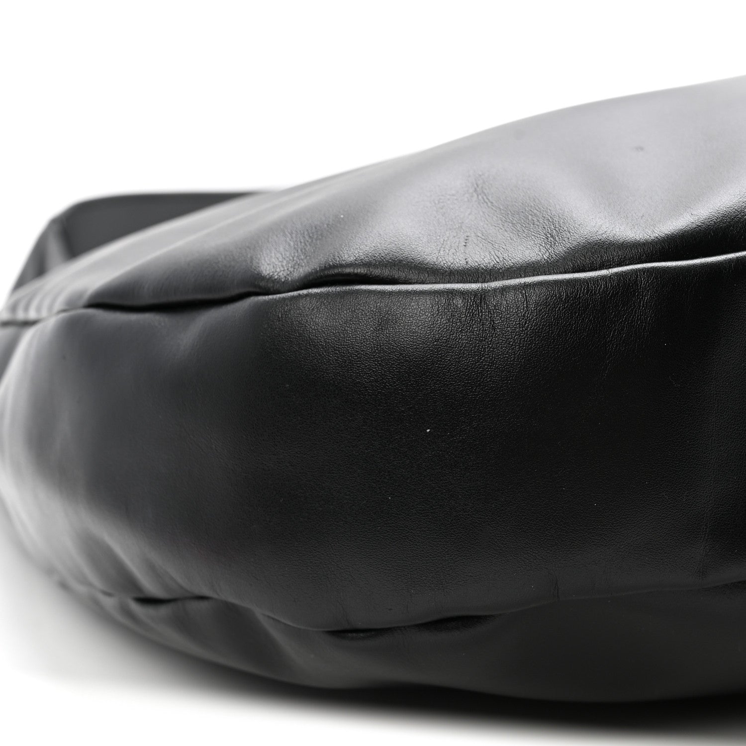 Soft Calf Softy Hobo Bag Black