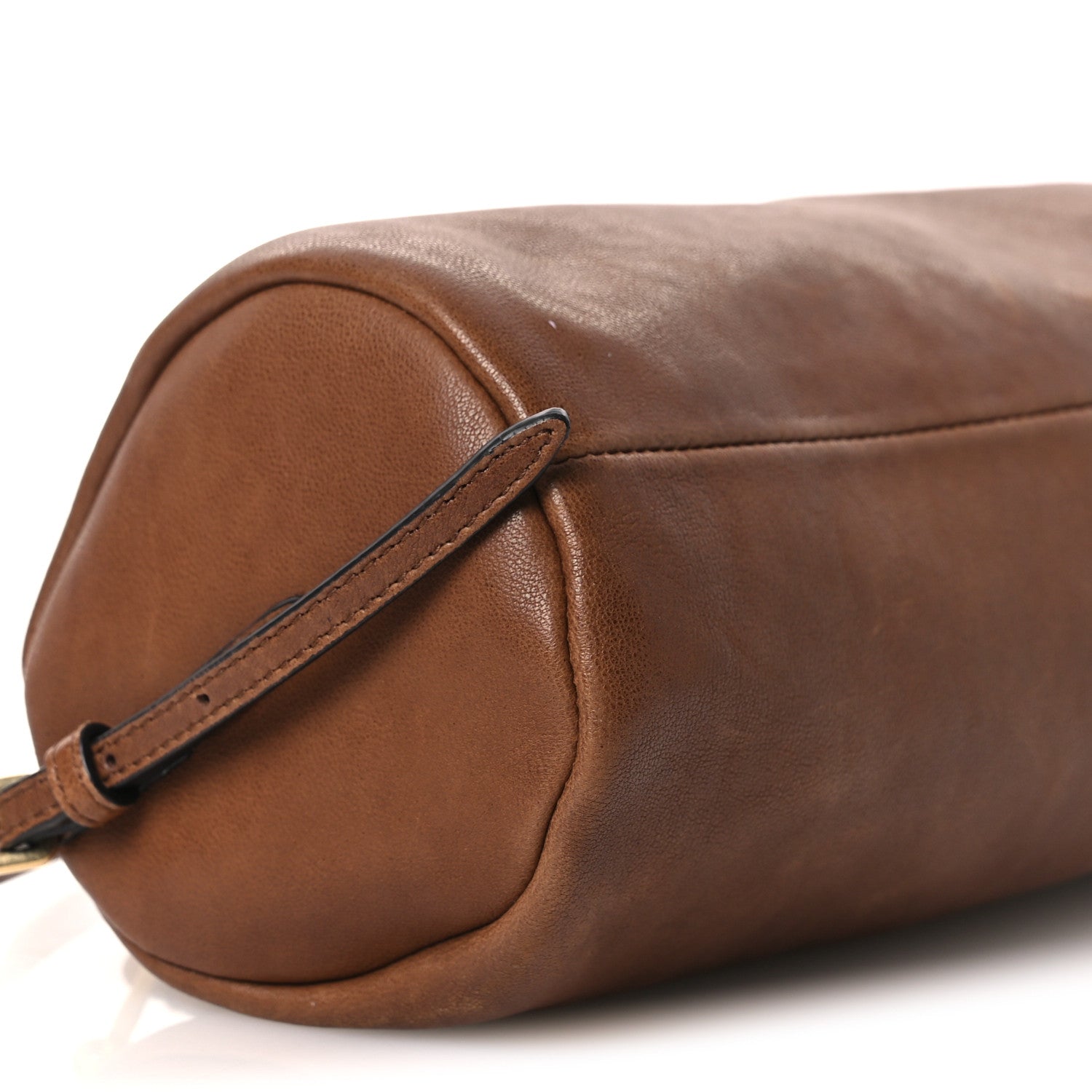 Nappa Aviator Mini Pouch Rovere