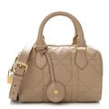 Calfskin Macrocannage Groove 20 Bag Biscuit