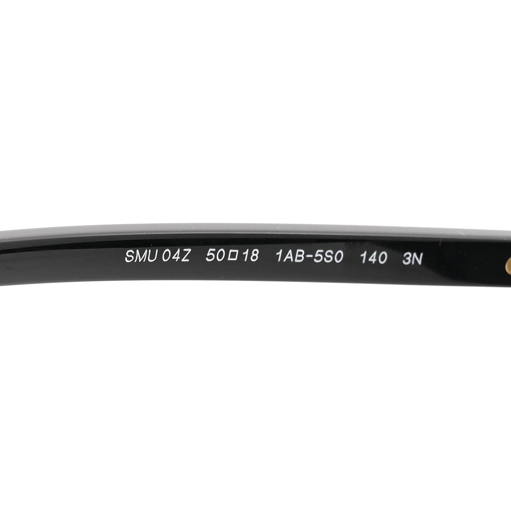 Acetate Oval Regard Sunglasses SMU04Z Black