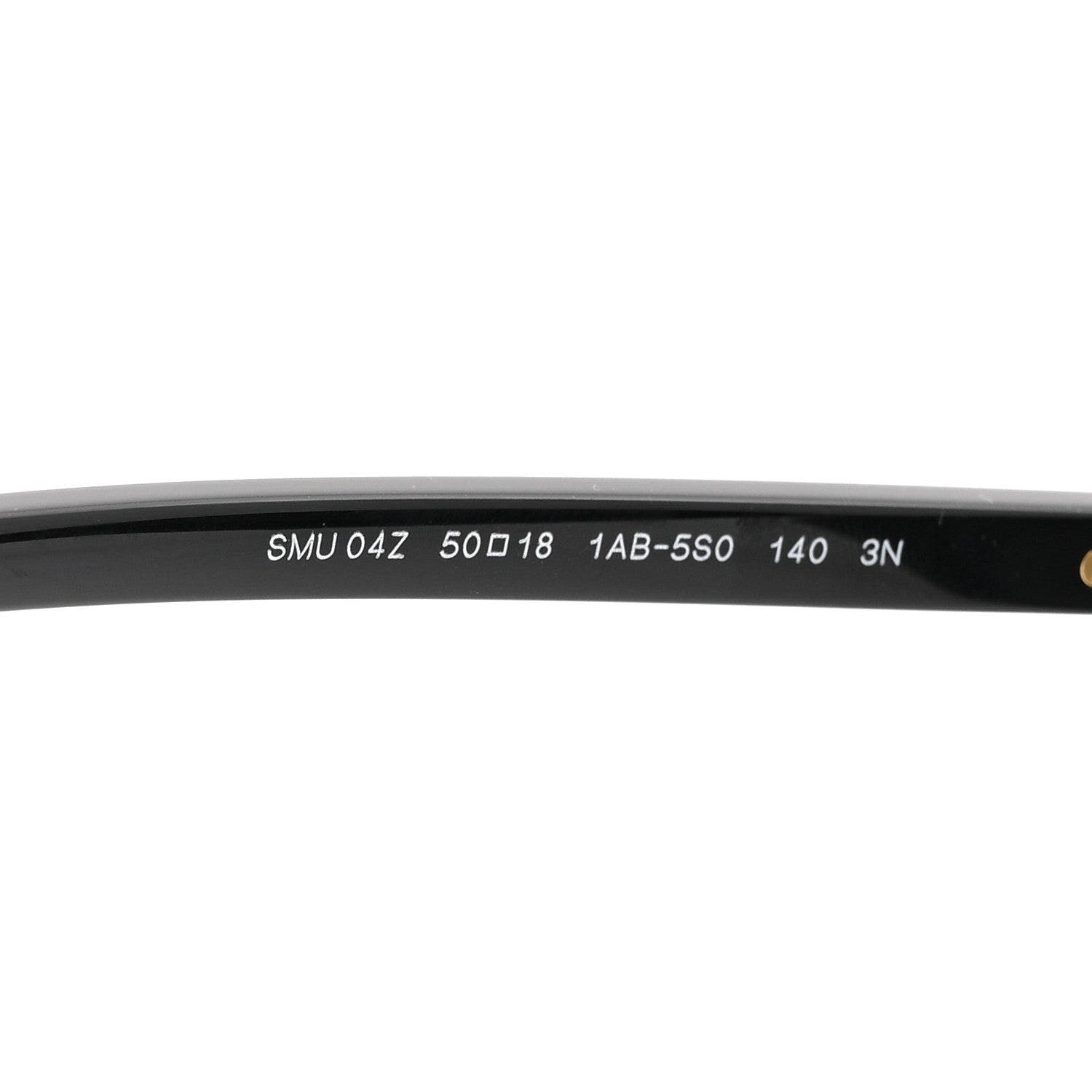 Acetate Oval Regard Sunglasses SMU04Z Black