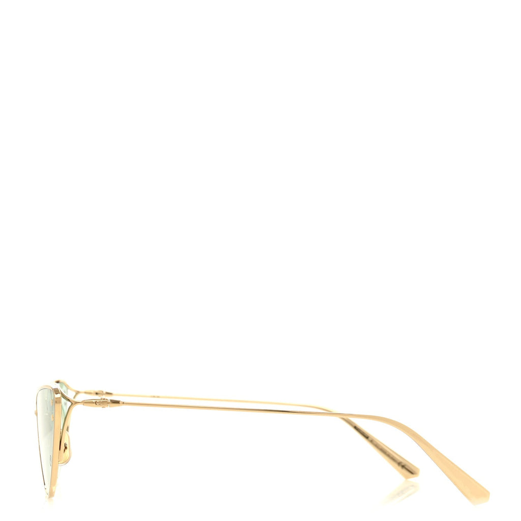 Metal MissDior B1U Butterfly Sunglasses Gold