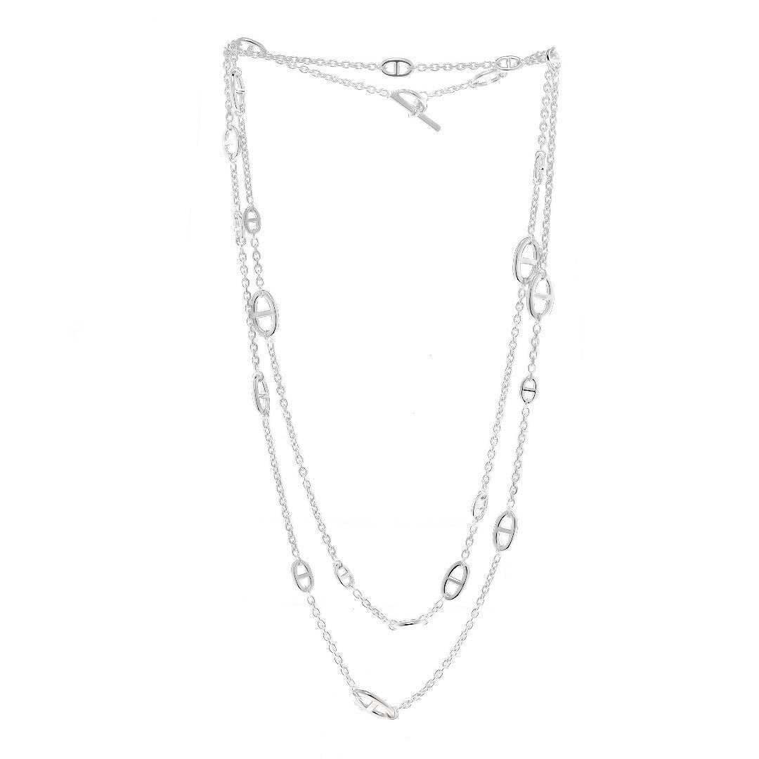 Sterling Silver Farandole Necklace 160