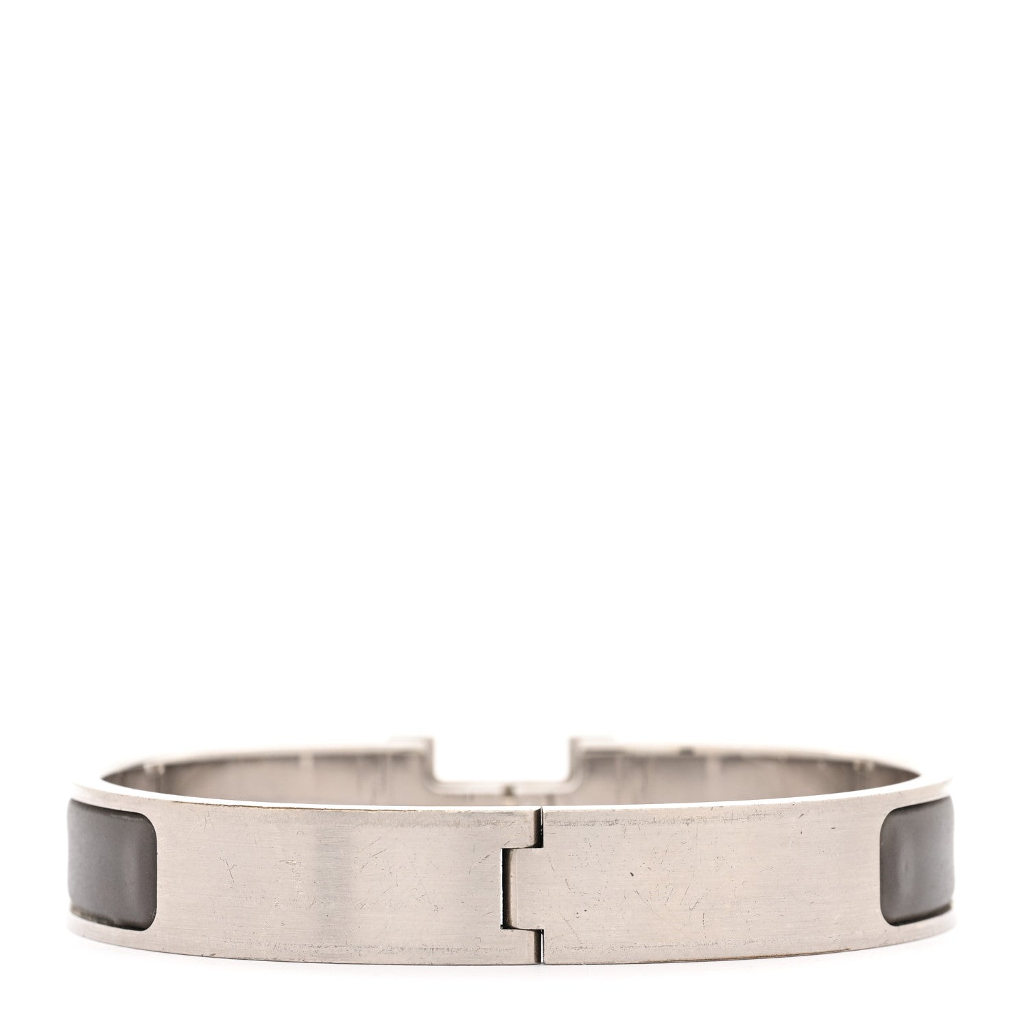 Matte Enamel Narrow Clic Clac HH Bracelet T4 Etain