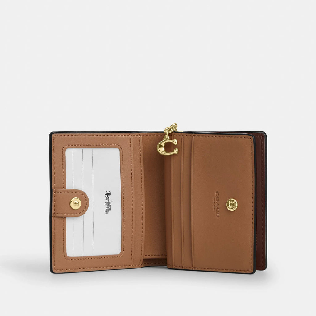 Coach Outlet Snap Wallet With Charm